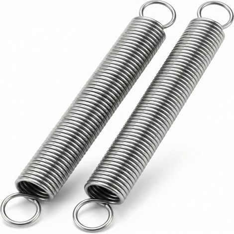 Ressort De Traction - Acier Inoxydable 304 - Double Crochet Pour Électronique Et Mécanique - Lot De 2 Pièces (1/5)