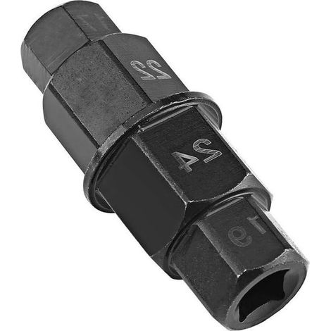 Llave Allen hexagonal para rueda trasera de motocicleta - 17, 19, 22 y 24 mm - Herramienta duradera y práctica (1/5)