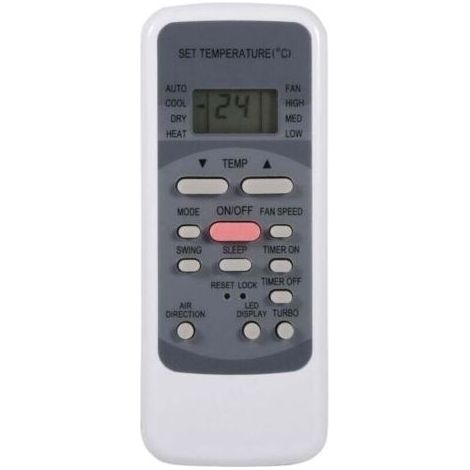 Télécommande universelle de remplacement pour climatiseur Midea R51M/E, nouvelle mode (1/4)