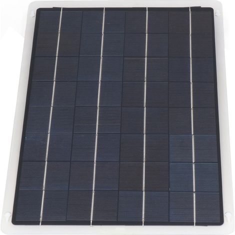 Chargeur Batterie 12V avec Régulateur MPPT Intégré, Panneau Solaire 20W Imperméable IP67, Entretien et Maintien de Batterie (1/5)