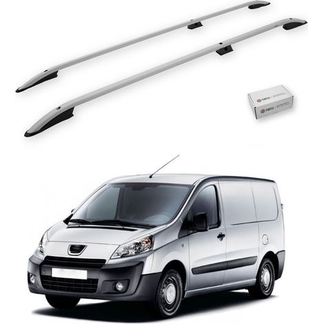 TURTLE kompatibel mit Peugeot Tepee Expert (Mk2) 2006-2016 / Lange Version Dachreling Crown Grau (1/5)
