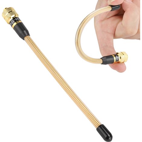Vergoldete, flexible SMA-VHF-Antenne (weiblich) für Kenwood, Baofeng, Puxing und TYT Walkie-Talkies