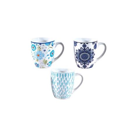 TAZZA MUG DECORMIX IN PORCELLANA- - ml.350 - 12 pezzi XTRA