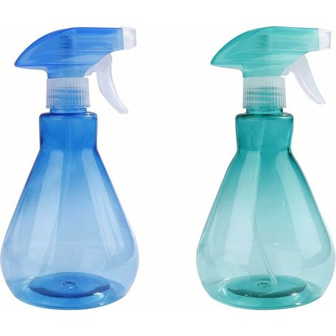 Spray Bottles 500ml Plastic Fine Mist Spray Empty Spray Bottles for Cleaning Gardening and Food 2Pcs (1/5)