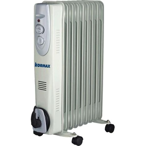 KORMAX radiador bajo 9 elementos 2000w , Radiador Bajo 9 elementos 2000WMarca KormaxRadiador de aceite especial para mesa camilla, con termostato de seguridad por sobrecale