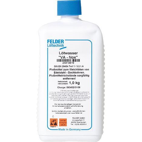 Fluide decapant "VA-NOX" 1,0 kg Bouteille