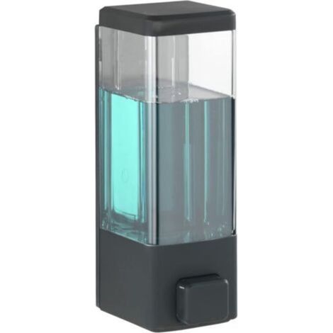 Distribuidor De Jabón - 350 Ml - Montaje En Pared - Accionamiento Manual - Para Baño Cocina Aseo Oficina - 1 Unidad (1/5)