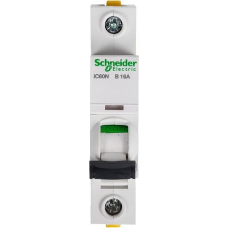 Disyuntor 1P B 16A 6kA CA iC60NB16 A9F03116