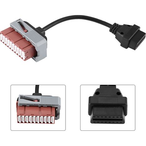 Set mit 8 OBD2-Kfz-Diagnosekabeladaptern für Delphi DS150E-Schnittstelle, Fahrzeuganschluss, elektronisches Scan-Tool. (1/5)