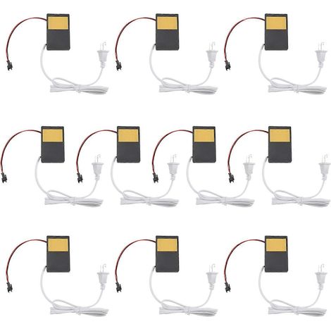 Contrôleur de bande lumineuse LED 12 W avec interrupteur tactile, capteur miroir et variateur d'intensité (prise US). (1/5)