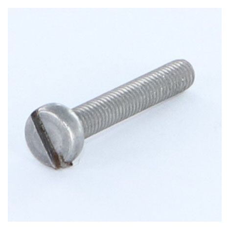 Vis métaux Tête cylindrique TC Fendue M2.5X5 Acier brut microvis-100 pièces