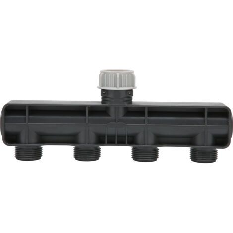 Robinet de jardin à 4 voies G3/4, filetage mâle femelle, séparateur d'eau polyvalent, vanne d'irrigation pour jardin, Patio, ferme