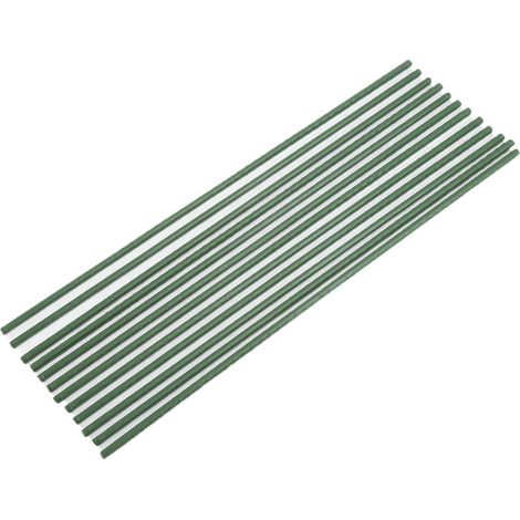 12 Gartenstäbe für Tomaten, Gurken und Kletterpflanzen – 12er-Set Pflanzenstützen – Gartenzubehör (1/5)