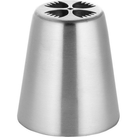 Bocchetta russa fiore che sboccia acciaio inossidabile 24 mm