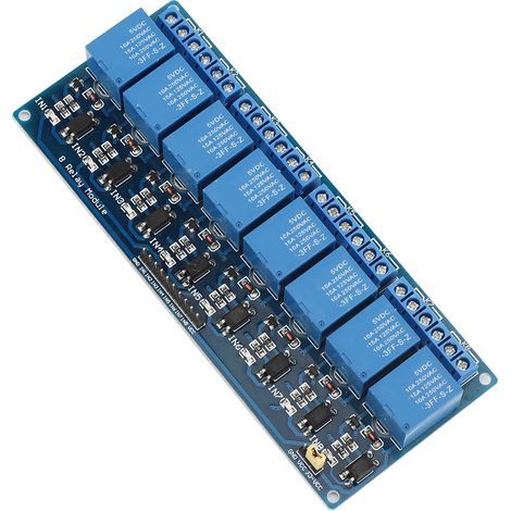 8-Kanal 5V-Relaismodul für Arduino AVR ARM – Robuster Industrieschalter (1/5)