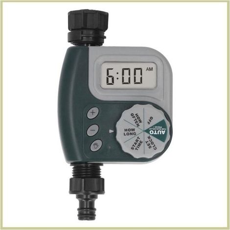 programmierbarer Bewässerungstimer, robustes ABS-Gehäuse, mit intelligenten Sensoren für Garten und Pool (1/5)
