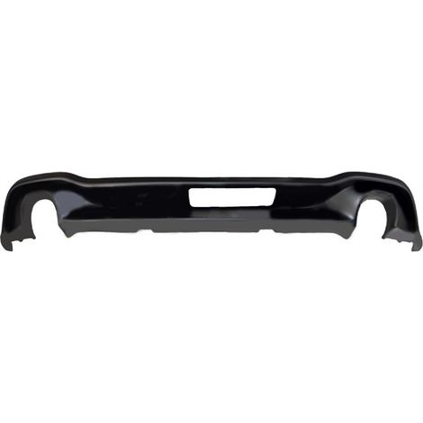 Spoiler de pare-choc arrière noir Volkswagen Golf 8 GTI depuis 2020