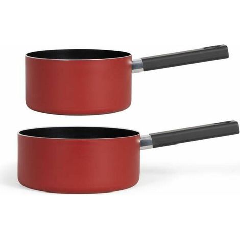 Livoo MEP154R Set aus 2 roten Töpfen 18 und 20 cm (1/3)