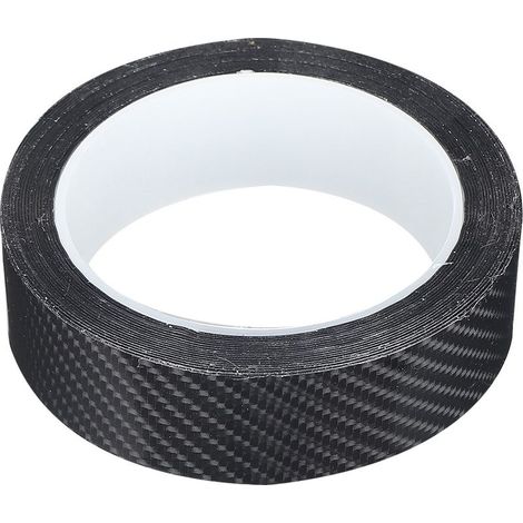Fibre de Carbone -Anti -Turkant -Wach -Wach -Wach -Sticker pour la Voiture, Film de Fibre de Carbone Noir de 5 M, Facile à Installer, adapté à la Plupart des Voitures, Camions, VUS (1/5)