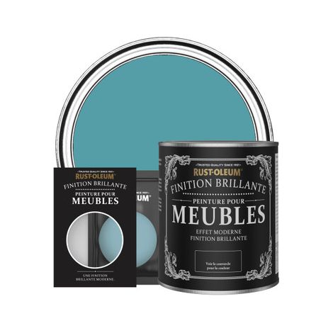 Peinture pour Meubles Brillante - Pétrole (1/3)