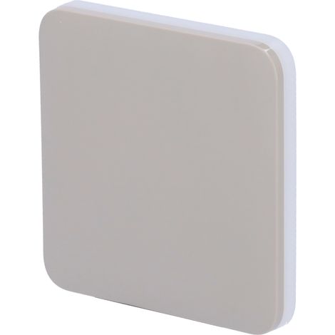 Panel táctil para un interruptor de luz - Compatible AJ-LIGHTCORE-1G  - Compatible AJ-LIGHTCORE-2W  - Retroiluminación LED - Panel táctil sin contacto - Color oliva