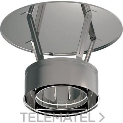 ROS sombrerete antilluvia 130 doble p 2700106 ros , Sombrerete Antilluvia 130 Doble Pared 2700106 de la marca Ros Chimney.