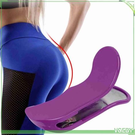 Outil d'exercice de hanche - FAFEICY - Réglable - PVC + acier au carbone - 25x16cm - Violet (1/5)