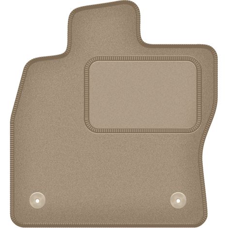 Tappetino in velluto per guidatore per: Cupra Leon KL 5D, sportstourer (35 cm) (2020-2024) beige (1/5)