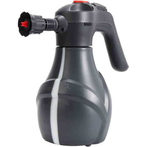 Elektrischer Autowaschsprüher, 2-Liter-tragbarer Sprüher, kabelloser elektrischer Sprüher, 75° Weitwinkel, USB-betrieben, für die Autoreinigung