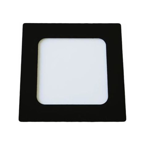 Downlight LED encastré carré noir 6W 4000K Ecolight (1/2)