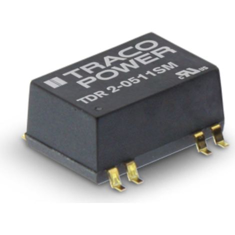 TracoPower TDR 2-2413SM DC/DC-Wandler, SMD 24 V/DC 15 V/DC 134 mA 2 W Anzahl Ausgänge: 1 x Inhalt 1