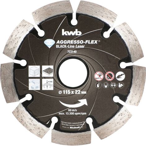 Diamant-Trennscheibe BLACK LINE Laser D115mm