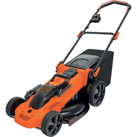 Tondeuse a Gazon Electrique Sans Fil 36V CLMA4820L2-QW - BLACK+DECKER - 7 Hauteurs Réglables - Fonction Mulching (1/5)