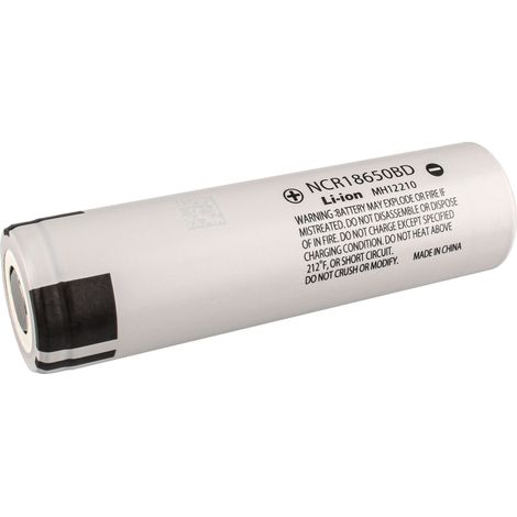 PANASONIC Lilon-Akku NCR18650BD, 3,6V, 3,18 Ah