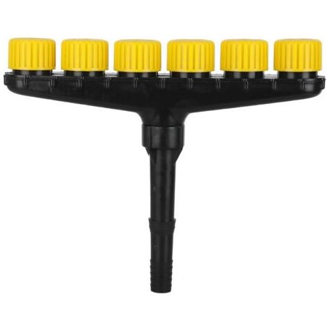 QORVA-Tête d'arrosage réglable pour arroser efficacement les pelouses de jardin avec brumisation fine, dispositif d'arrosage à plusieurs motifs (1/2)