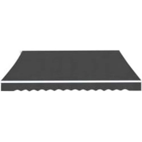 Maison Exclusive - Tenda da Sole Pieghevole Manuale 600 cm Antracite (1/5)