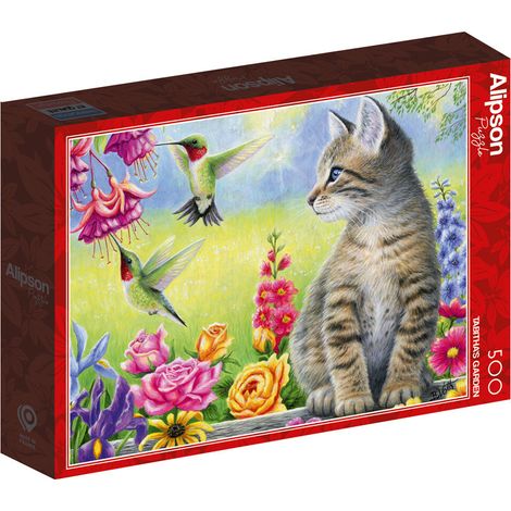 PUZ 500P CHAT DANS JARDIN ALIZE ALI50004 (1/2)
