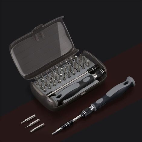 32-in-1 Präzisionsschraubendreher-Set – Mini-Schraubendreher-Set für Elektronikreparaturen, Computerwerkzeug für Brillen, Uhren und Smartphones