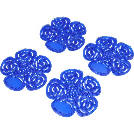 Lot de 4 désodorisants pour urinoirs, réduisant les odeurs, anti-éclaboussures, pour bureaux, restaurants et écoles.