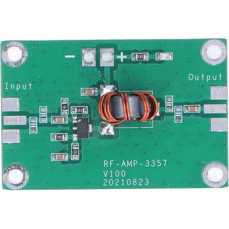Amplificateur haute fréquence 3–100 MHz, typiquement 20 dB, module d'amplificateur de fréquence VHF basse puissance (1/4)