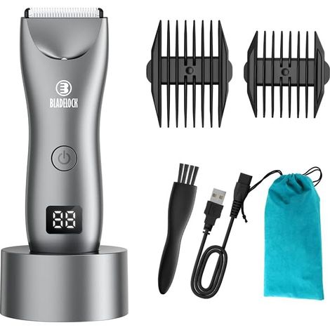 Tondeuse Corps Homme, Tondeuse Intime Homme Avec lumière LED (1/5)