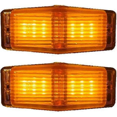 2 feux de position LED avant double brûleur pour camion/camion, feu de calandre avant B (1/5)