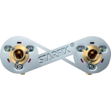 Kit de fixation pour cloison Star Tita-fix Ø 16 - R.B.M. ITALIE