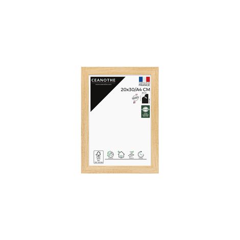 Ceanothe Design Éternel Cornice fotografica in legno grezzo 34,2x25,2 cm (1/5)