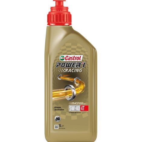 Olio Power 1 Racing 4T 5W-40 1L (1/3)