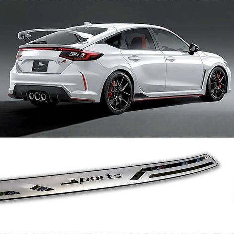 Protections de pare-chocs arrière pour Honda Civic 2022-2024, accessoires auto, seuils de porte et de coffre ( ) (1/5)