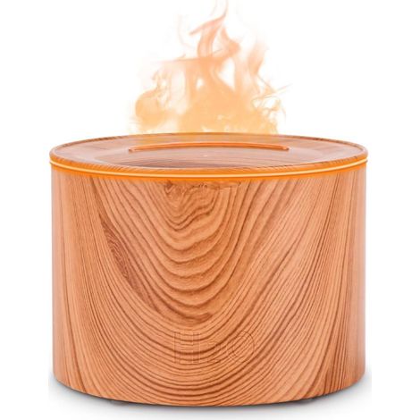Aroma Diffuser 7 LED Farben, Ultraschall Luftbefeuchter 160ml, Geruchsbeseitigung, Schlafzimmer Nachtlicht (1/4)