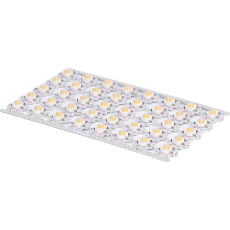 Lampe LED haute luminosité et basse consommation, perles lumineuses à monter soi-même avec plaque en aluminium pour spots 1W 12V, éclairage de meubles, lumière rose (1/5)
