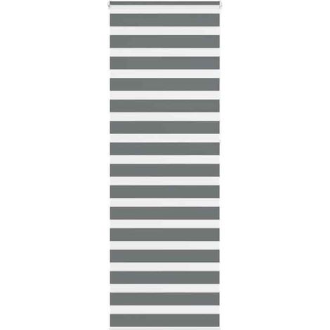 4014178 Store zèbre gris foncé largeur du tissu 70,9 cm polyester (1/5)