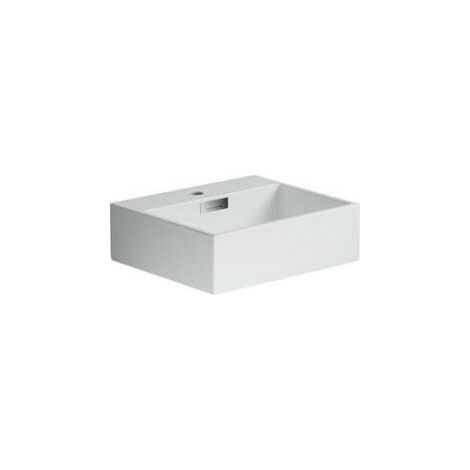 Lavabo céramique à suspendre QUARELO L.42xP.36xH.13 cm (1/4)